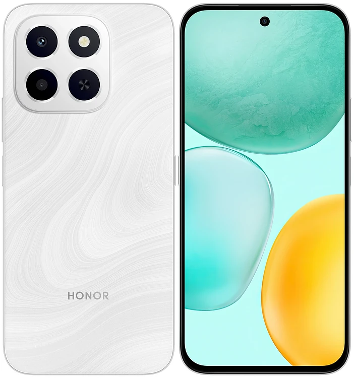 Смартфон Honor X6c 6GB/128GB NIC-LX1 Moonlight White (5109BWDX)