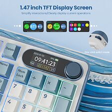 Клавиатура Royal Kludge RK-S98 Brown switch/Light Could