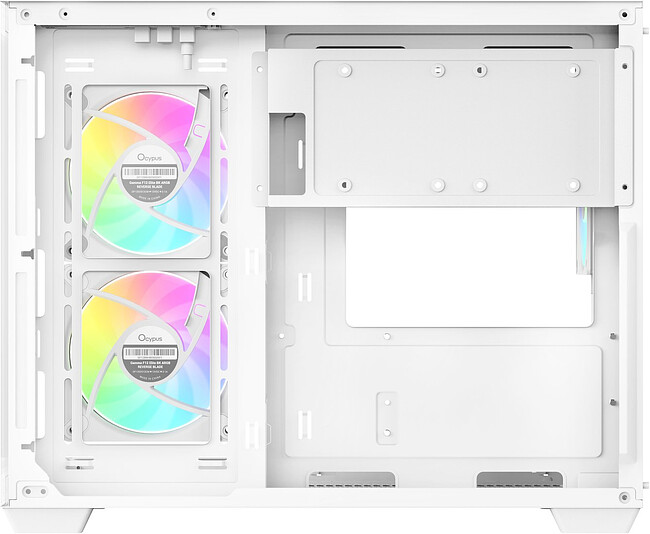Корпус Ocypus Gamma C54 WH ARGB без БП белый (Gamma-C54-WHD300XX-GL)