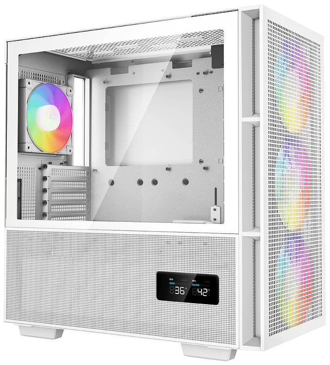 Корпус DeepCool CH560 Digital WH ATX без БП белый (R-CH560-WHAPE4D-G-1)