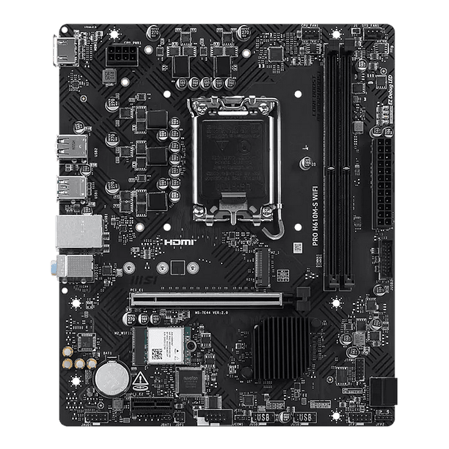 Материнская плата MSI Pro H610M-S WIFI