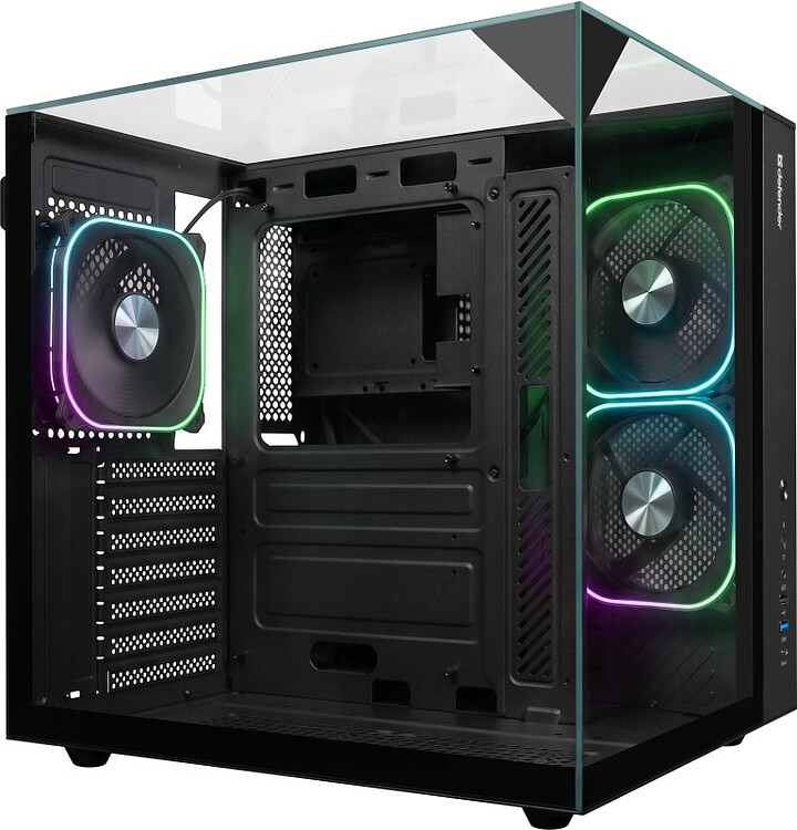 Корпус Defender CryoCube без БП черный (25201) Корпус Defender CryoCube без БП черный (25201)