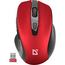 Мышь Defender Prime MB-053 красный (52052)