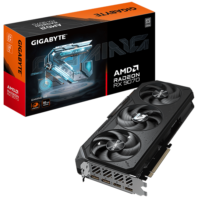 Видеокарта Asus Radeon RX 9070 16Gb GDDR6 (GV-R9070GAMING-16GD 1.0)