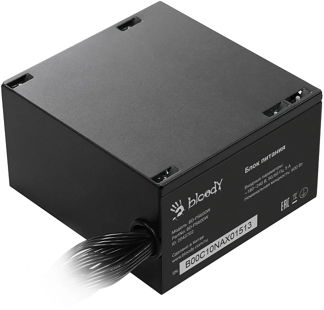 Блок питания Bloody BD-PS600W 600W