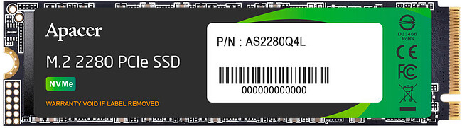 SSD диск Apacer 1TB AS2280Q4X (AP1TBAS2280Q4X-1) SSD диск Apacer 1TB AS2280Q4X (AP1TBAS2280Q4X-1)