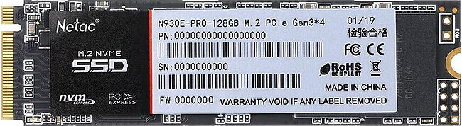 SSD диск Netac N930E PRO 128GB (NT01N930E-128G-E4X) SSD диск Netac N930E PRO 128GB (NT01N930E-128G-E4X)