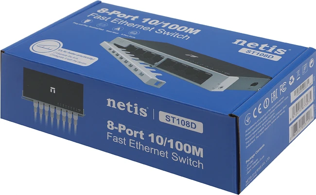 Коммутатор Netis ST108D