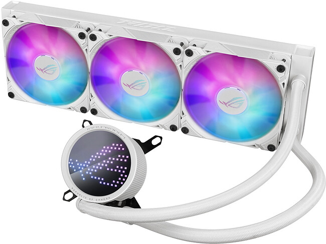 Кулер для процессора Asus ROG RYUO III 360 ARGB WHT (90RC00I2-M0UAY0) Кулер для процессора Asus ROG RYUO III 360 ARGB WHT (90RC00I2-M0UAY0)