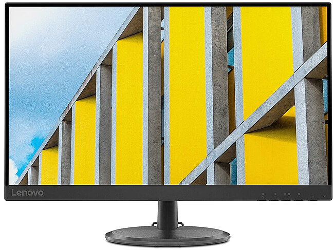 Монитор Lenovo ThinkVision C27-30 черный (62AAKAT6IS)