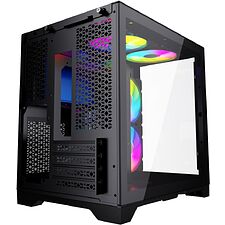 Корпус Powercase Vision Micro черный (CVBM-L4)