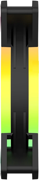 Вентилятор для корпуса GMNG GG-CF120ARGB2-PWMBK ARGB черный