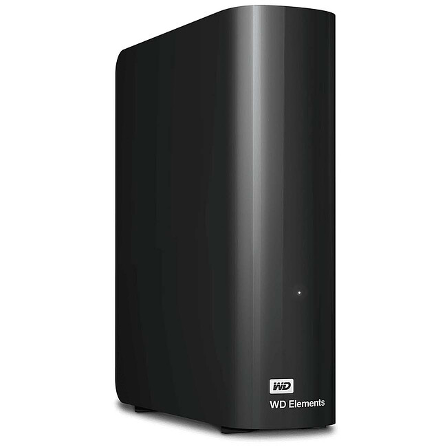 Внешний накопитель WD Elements Desktop 16TB (WDBWLG0160HBK)