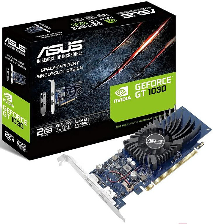 Видеокарта ASUS GT1030-2G-BRK