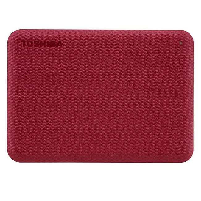 Внешний накопитель Toshiba Canvio Advance 4ТБ красный (HDTCA40ER3CA)