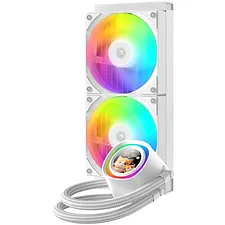 Система жидкостного охлаждения для процессора ID-Cooling FX240 LCD White
