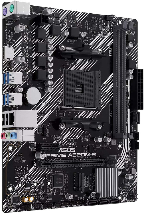 Материнская плата ASUS Prime A520M-R (90MB1H60-M0EAY0)