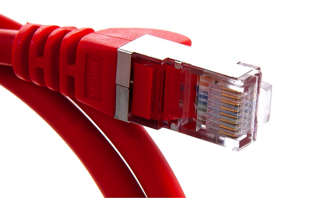 Патч-корд Lanmaster LAN-PC45/S5E-1.0-RD красный