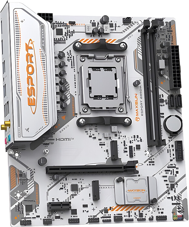 Материнская плата Maxsun MS-eSport B850M WIFI Ice