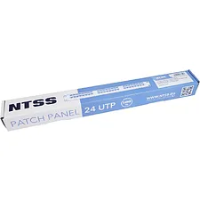 Патч-панель NTSS NTSS-PP-1U-24-UTP-RJ45-5E-D 19 1U