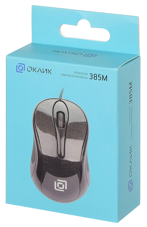 Мышь Oklick 385M черный