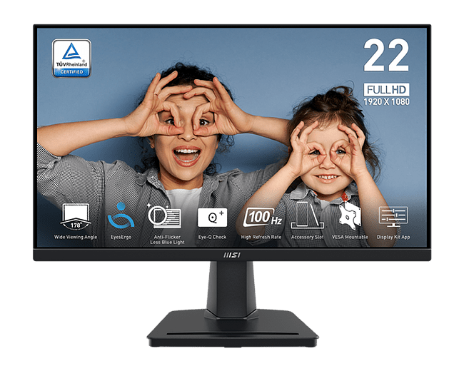 Монитор MSI Pro MP225V Black (9S6-3PE0CM-015)