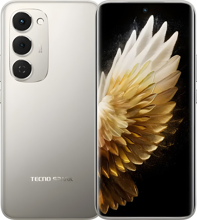 Смартфон Tecno Spark 40 Pro+ 8GB/256GB Moon Titanium (KM7)