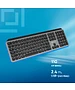 Клавиатура Oklick K859W серый/черный (2002136)