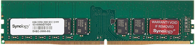 Оперативная память Synology DDR4 ECC 8Gb PC4-21300 (D4EC-2666-8G)