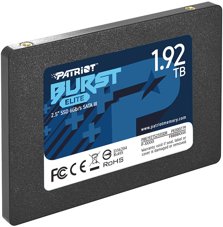 SSD диск Patriot Burst Elite 1.92TB (PBE192TS25SSDR)