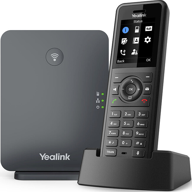 IP-телефон Yealink W77P черный IP-телефон Yealink W77P черный