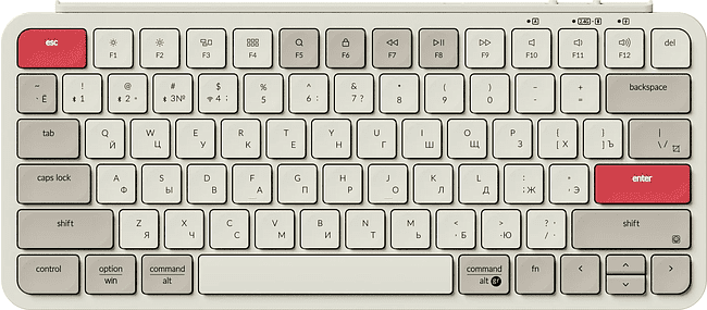 Клавиатура Keychron B1 Pro Retro Red (B1P-K13-RU)
