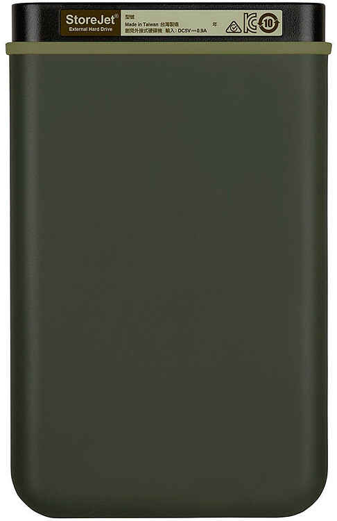 Внешний накопитель Transcend StoreJet 25M3 USB 3.0 1TB зеленый (TS1TSJ25M3G)
