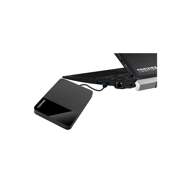 Внешний накопитель Toshiba Canvio Ready 2ТБ (HDTP320EK3AA)