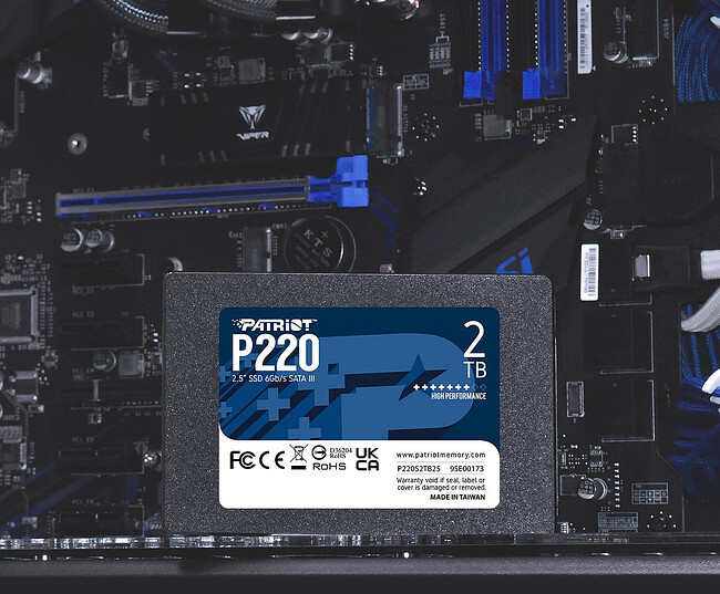 SSD диск Patriot 2Tb P220S2TB25