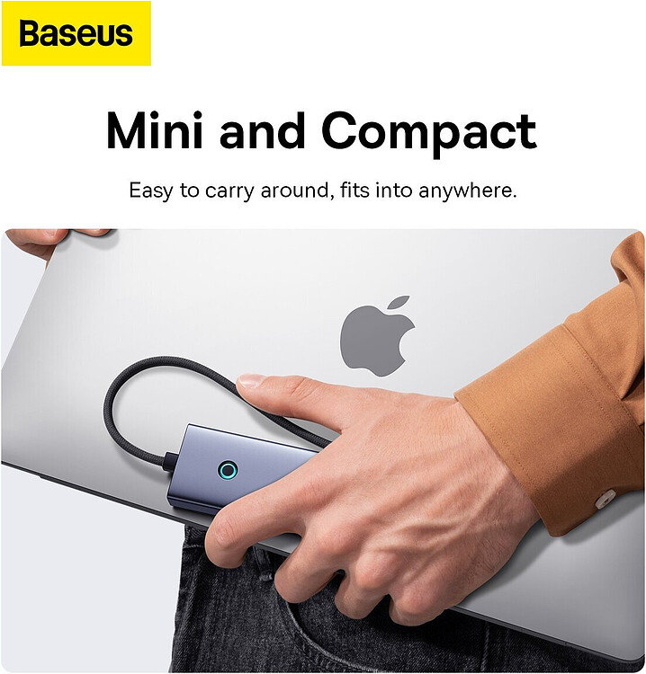 Док-станция Baseus UltraJoy Space Grey (B00052807813-00)