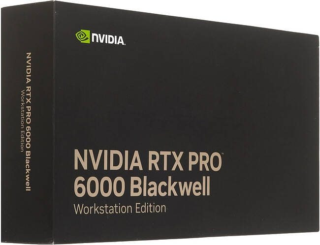 Видеокарта Nvidia RTX Pro 6000 Blackwell Workstation Edition (900-5G144-2200-000/VCNRTXPRO6000-SB)