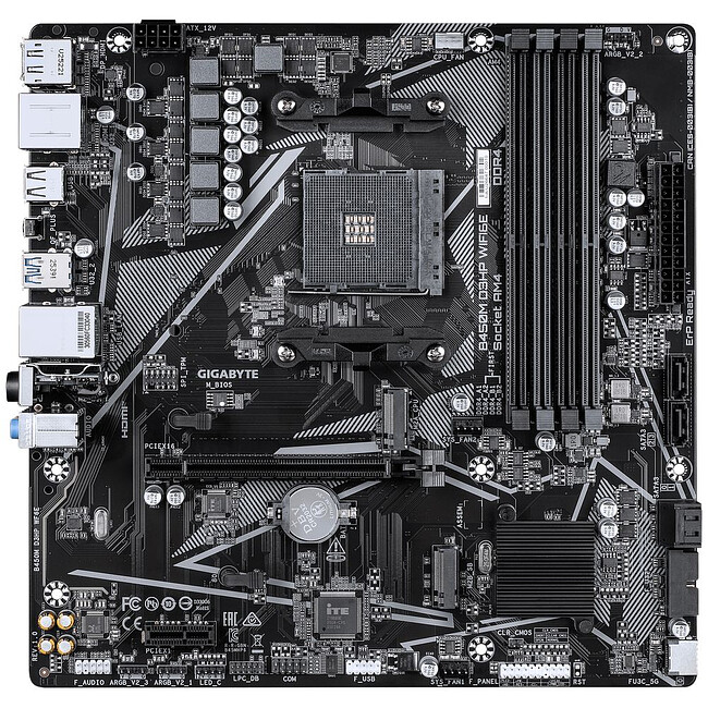 Материнская плата GigaByte B450M D3HP WIFI6E