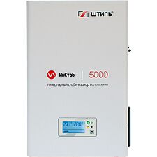 Стабилизатор напряжения Штиль ИнСтаб 4500Вт 5000ВА белый (IS5000)