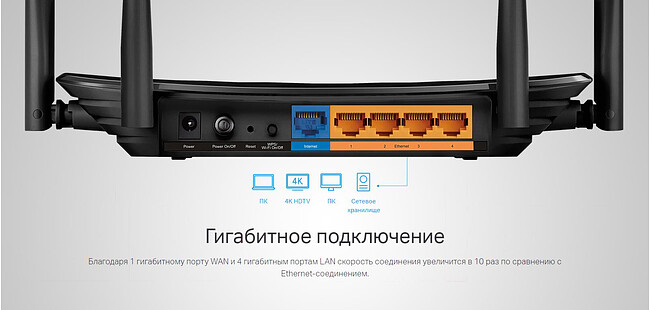 Беспроводной маршрутизатор TP-Link Archer C6