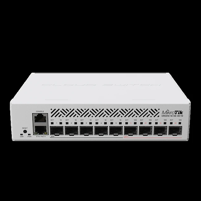 Коммутатор MikroTik CRS310-1G-5S-4S+IN