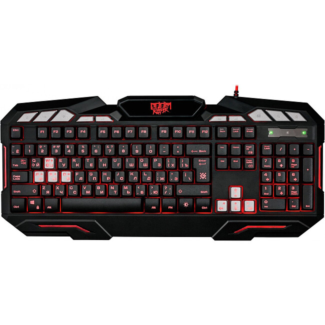 Клавиатура Defender Doom Keeper GK-100DL RU (45100)