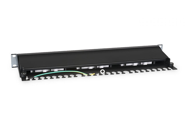 Патч-панель Cabeus PL-24-Cat.5e-SH-Dual