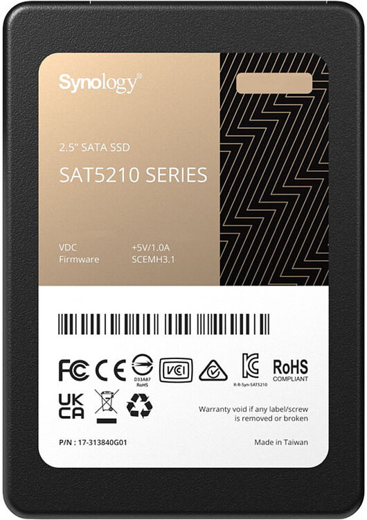 SSD диск Synology SAT5210 7.6TB (SAT5210-7000G) SSD диск Synology SAT5210 7.6TB (SAT5210-7000G)