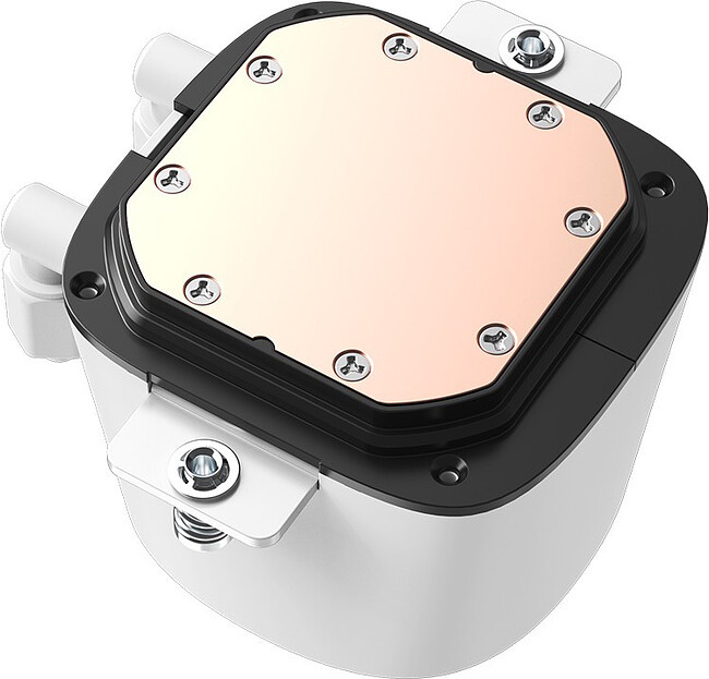 Система жидкостного охлаждения для процессора ID-Cooling FX360 LCD PE White
