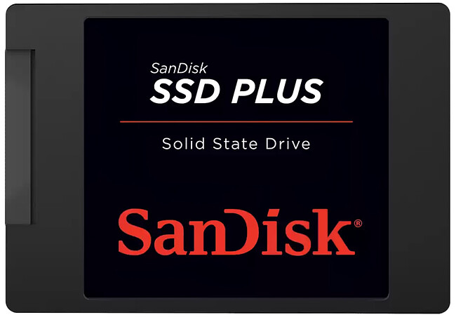SSD диск SanDisk Plus 1Tb (SDSSDA-1T00-G28)