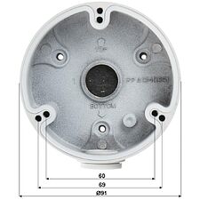 Монтажная коробка для камер видеонаблюдения Dahua DH-PFA134