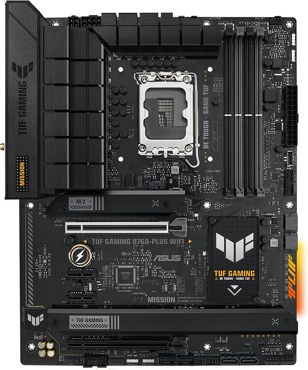Материнская плата ASUS TUF Gaming B760-Plus WiFi DDR5