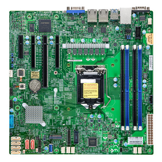 Материнская плата SuperMicro MBD-X12STL-F-B
