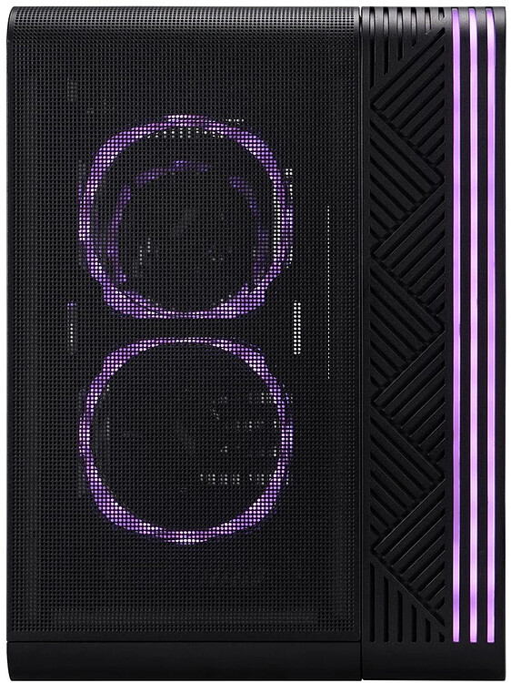 Корпус 1stPlayer VT6 без БП Black (VT6-BK-3F7)